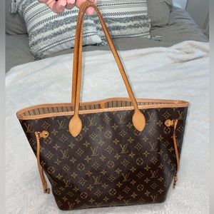 Louis Vuitton Never Full Monogram Authentic